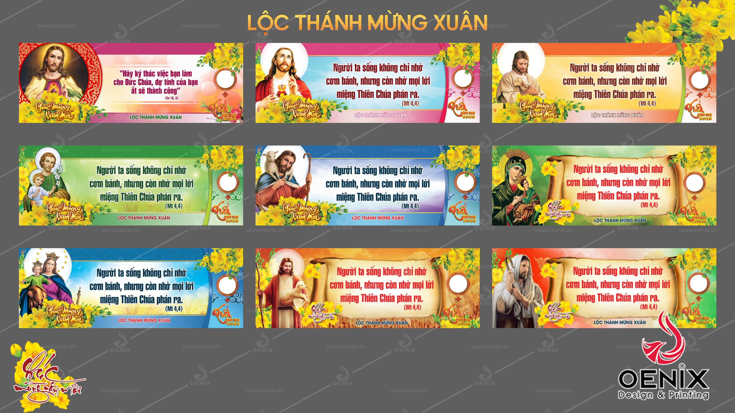 Lộc Thánh Mừng Xuân (OENIX.VN)