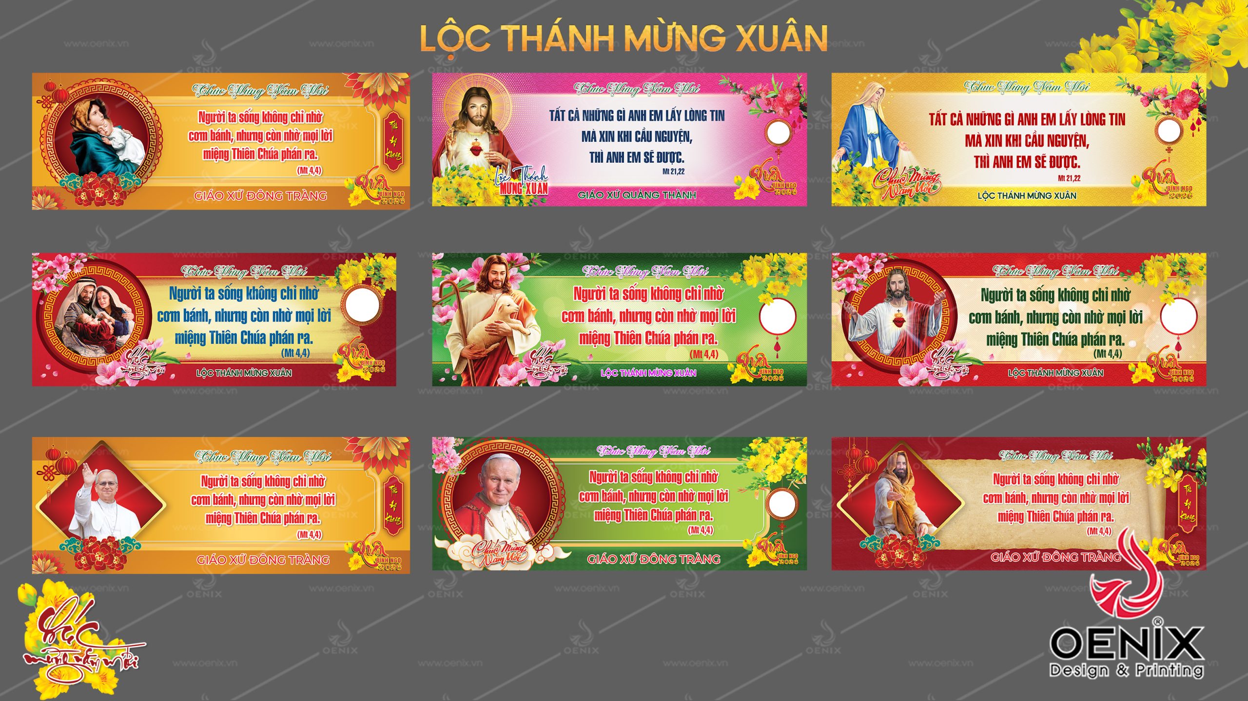 Lộc Thánh Mừng Xuân (OENIX.VN)